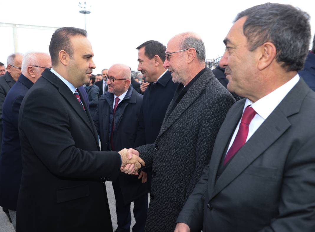 Sanayi ve Teknoloji Bakanı Kacır’ı Selçuklu Belediyesi ağırladı 12